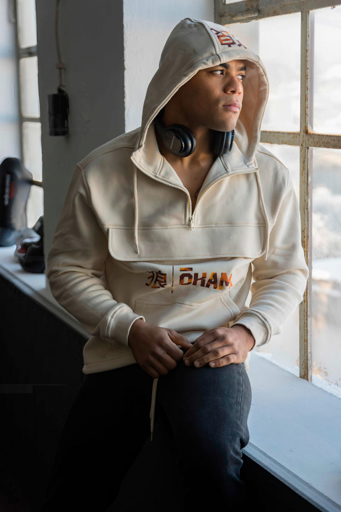 OKAMI Urban Sweat Pull Over Hoody Sand